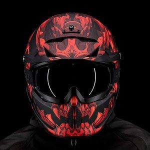 Ruroc berserker size L, worn once, no scratches basically new.